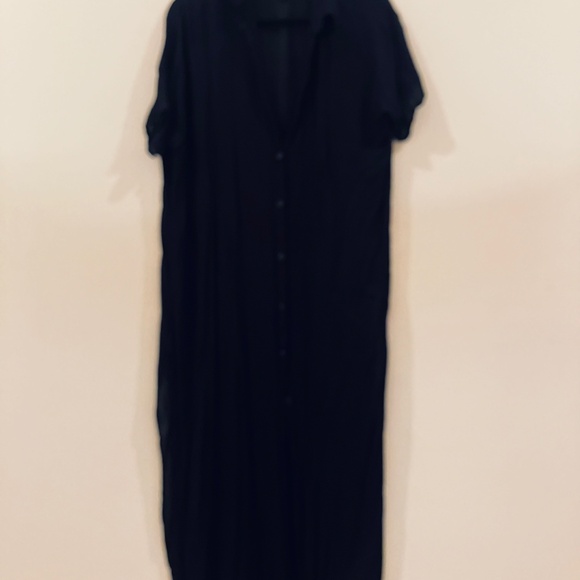 Boho Me Women’s Size S Short Sleeve Button Front Gauze Shirtdress - Picture 6 of 11